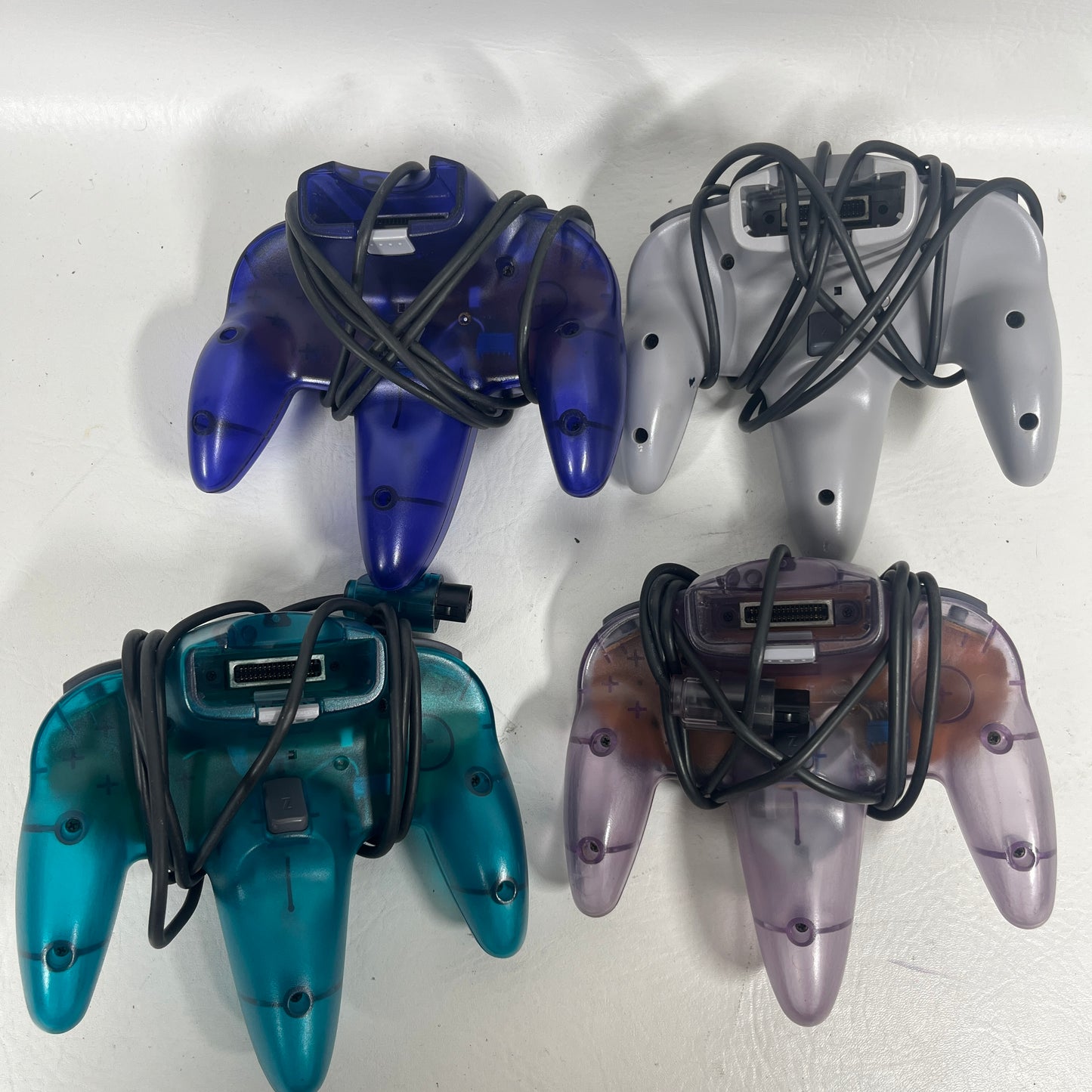 Lots of 4 Nintendo 64 N64 Original Controller
