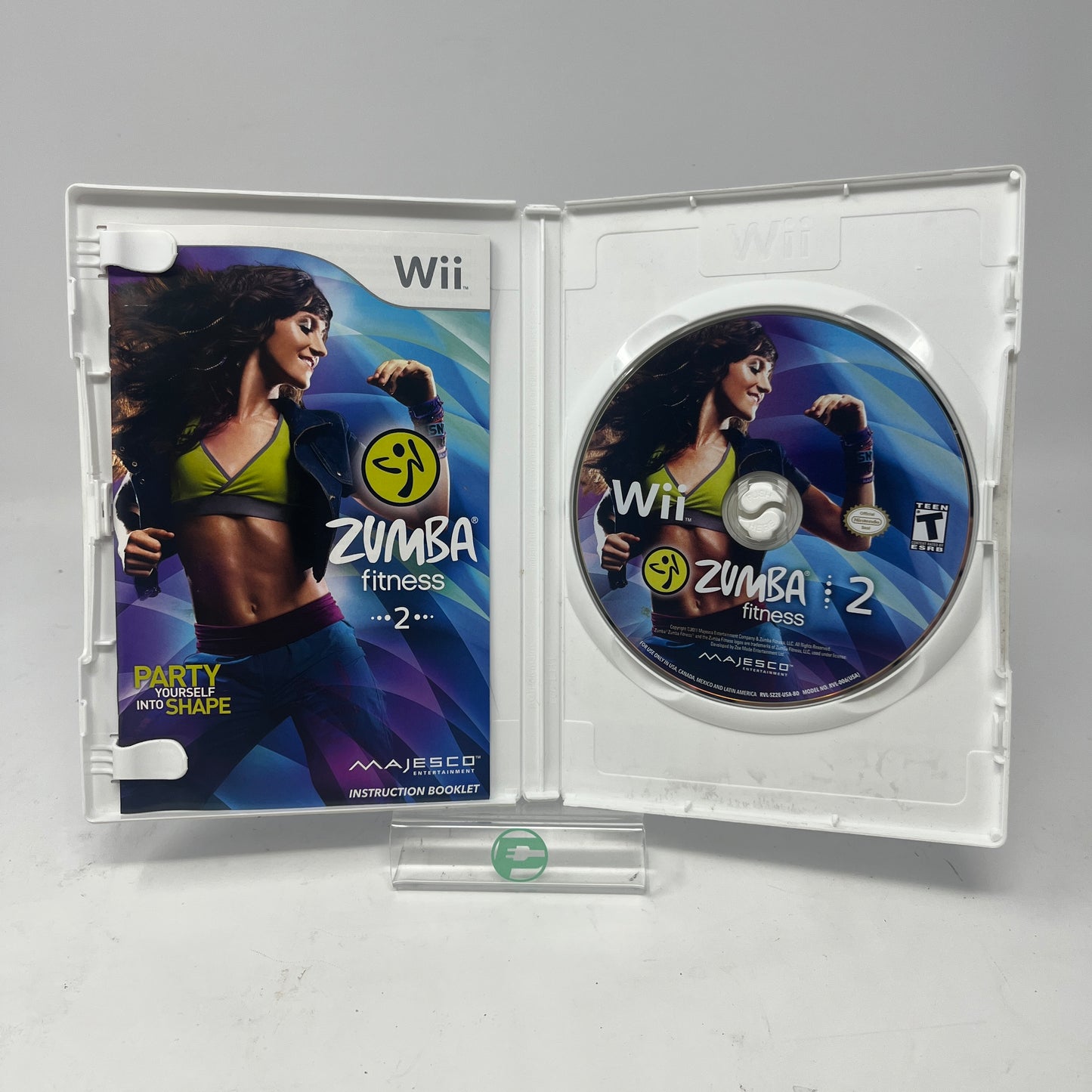 Lot of 3 Nintendo Wii Games Just Dance Summer Party Disney Party Zumba Fitness 2