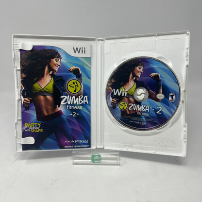 Lot of 3 Nintendo Wii Games Just Dance Summer Party Disney Party Zumba Fitness 2