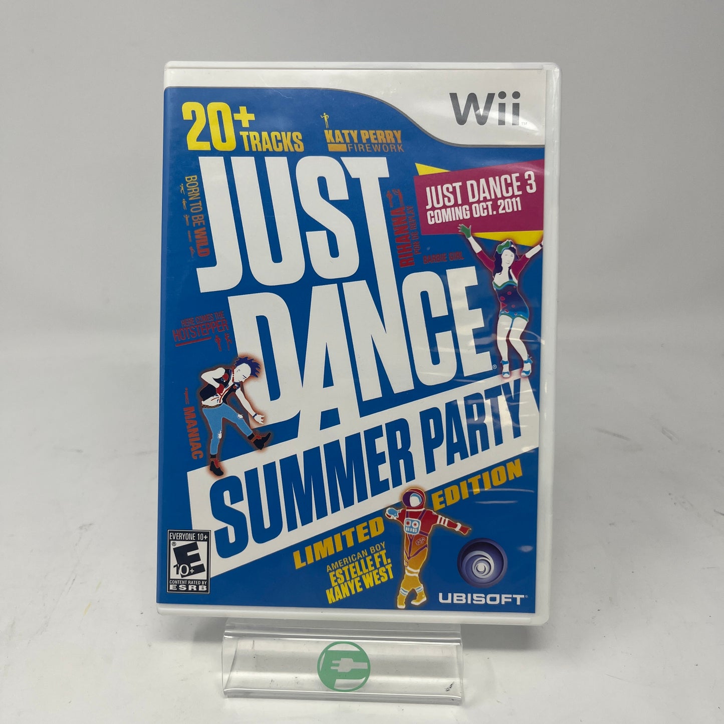 Lot of 3 Nintendo Wii Games Just Dance Summer Party Disney Party Zumba Fitness 2