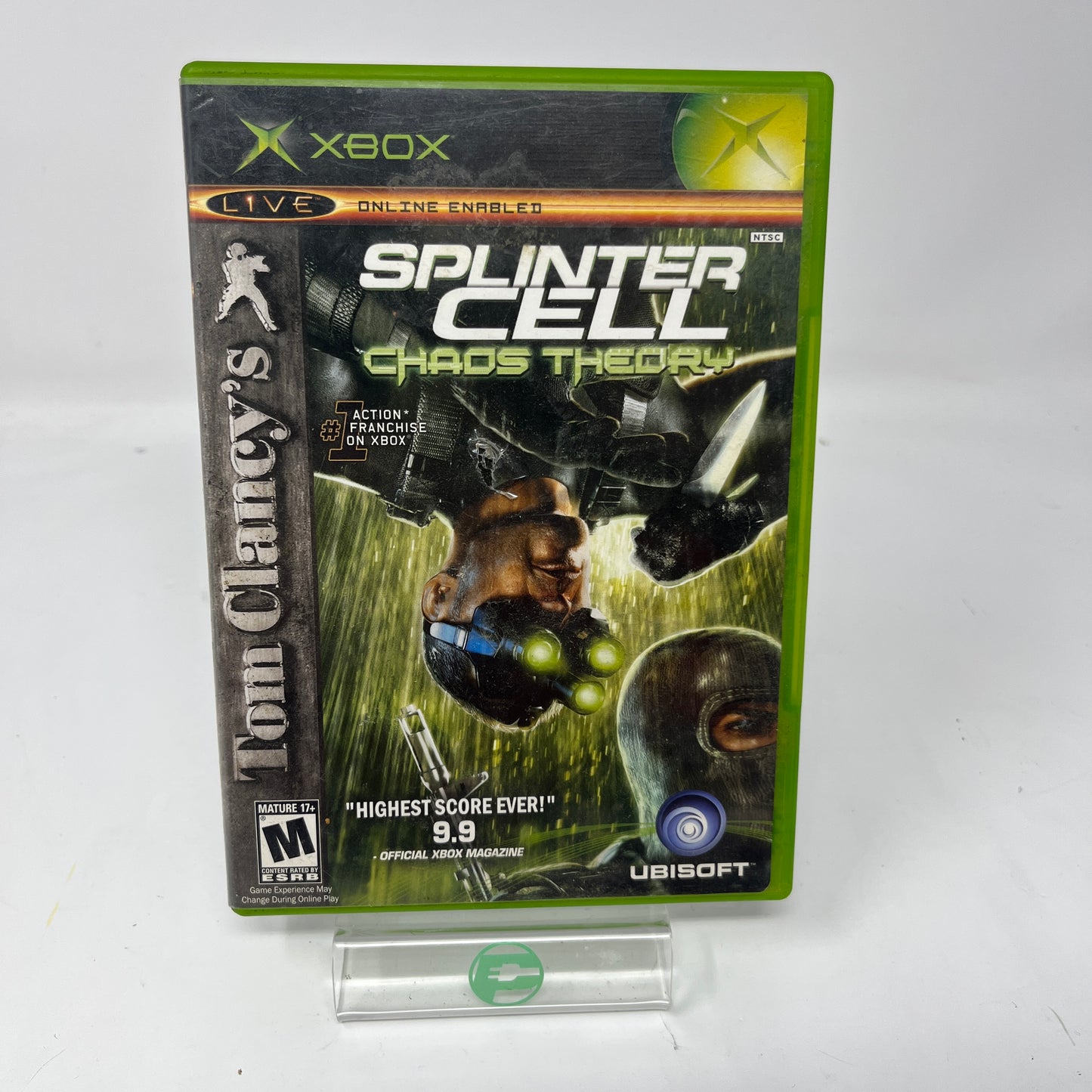 Lot  3 Xbox Tom Clancy Game  Splinter Cell Chaos Theory Pandora Tomorrow Ghost