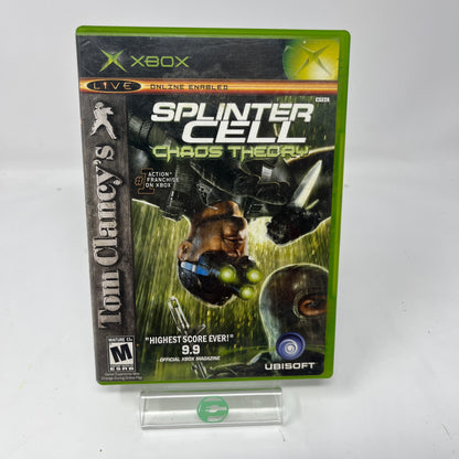 Lot  3 Xbox Tom Clancy Game  Splinter Cell Chaos Theory Pandora Tomorrow Ghost