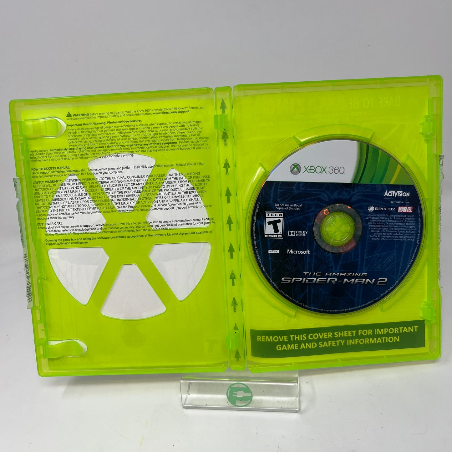 Amazing Spiderman 2 (Microsoft Xbox 360, 2014)