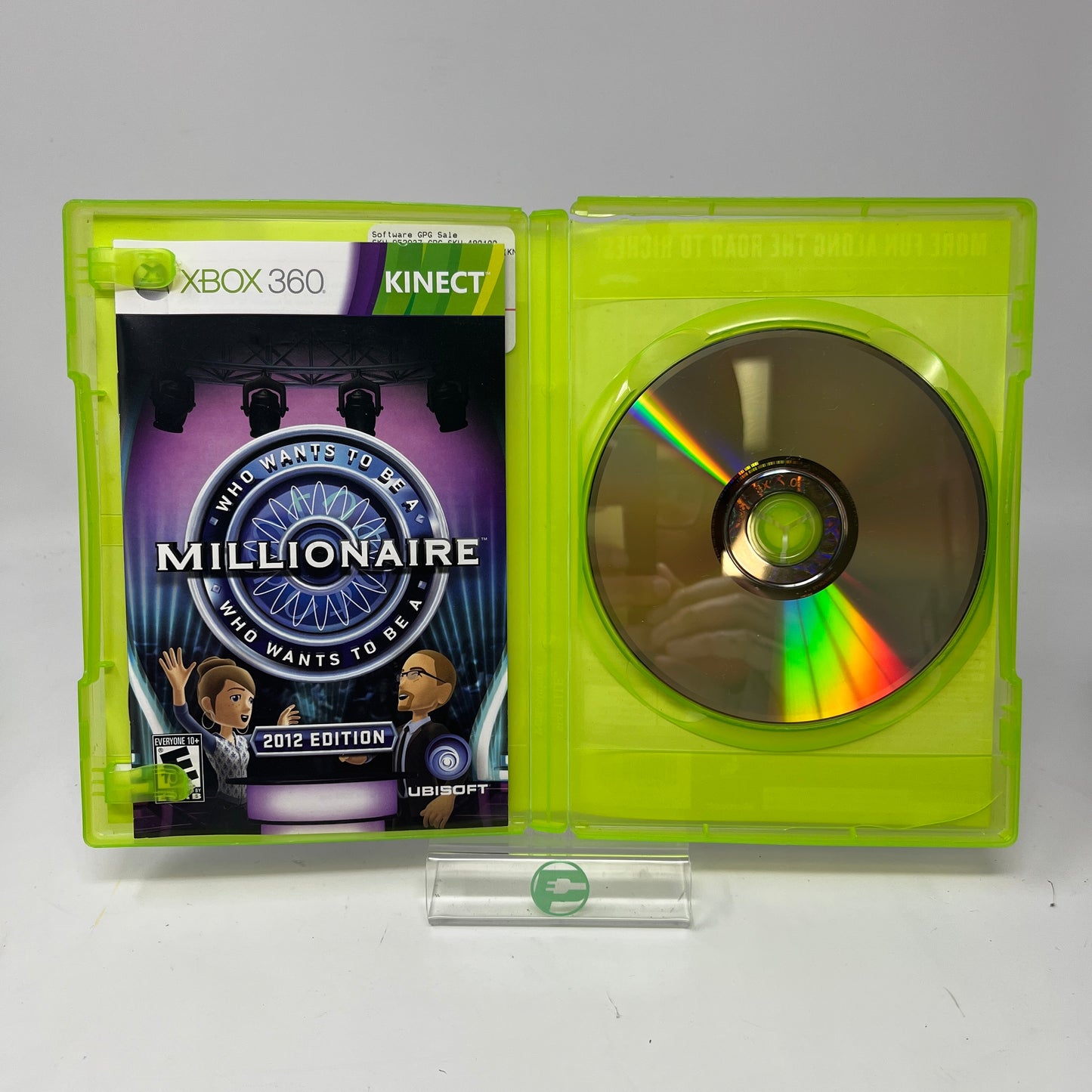 Lot of 4 Xbox 360 Games Soul Calibur IV Wheel of Fortune Kinect Sports
