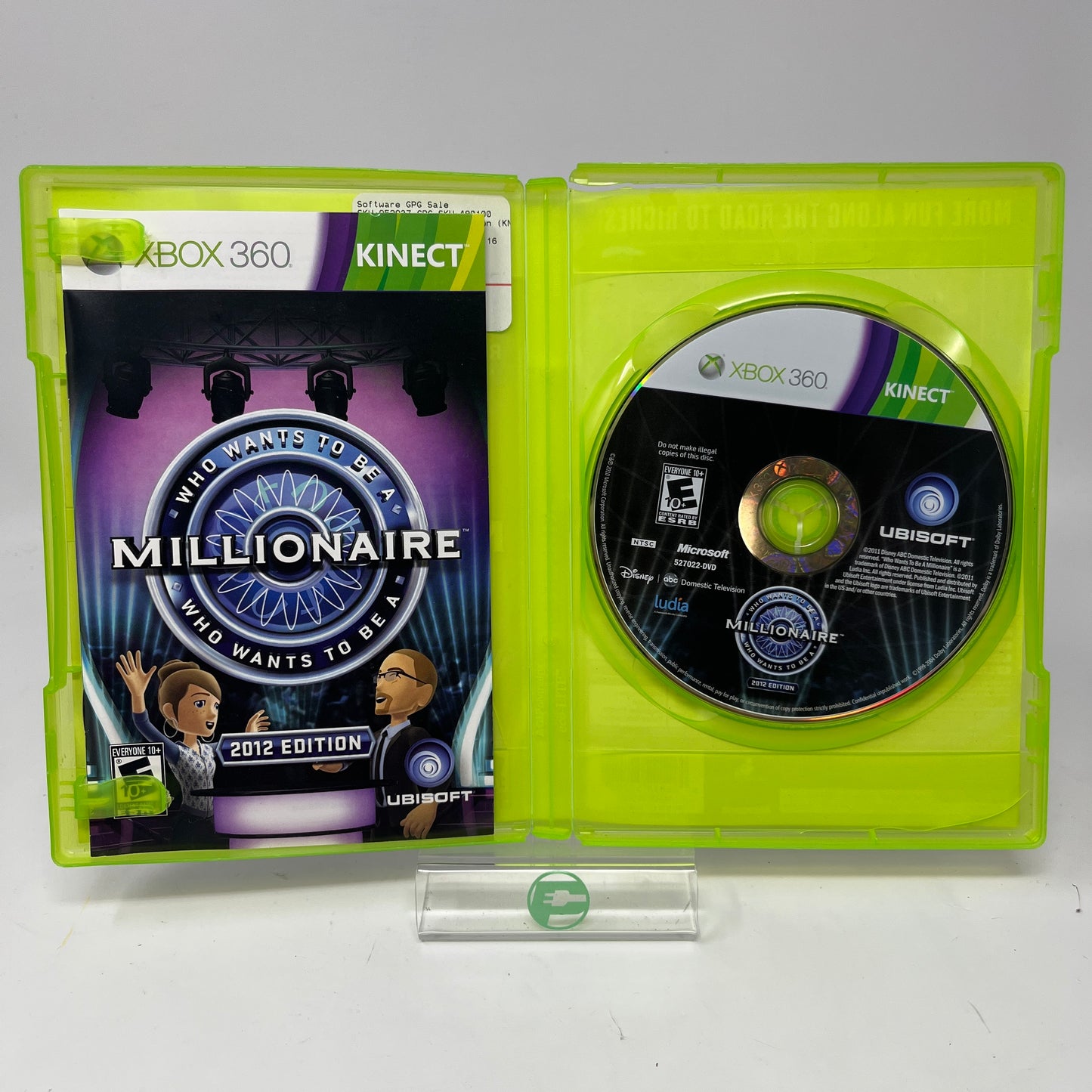 Lot of 4 Xbox 360 Games Soul Calibur IV Wheel of Fortune Kinect Sports