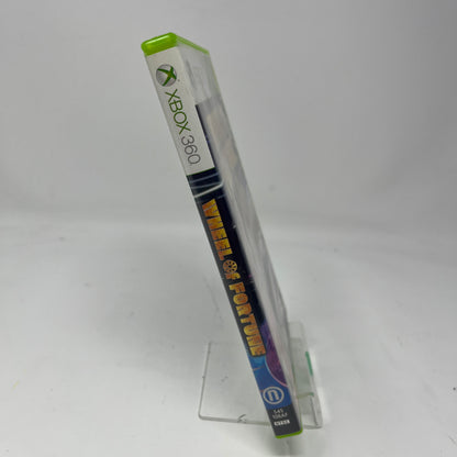 Lot of 4 Xbox 360 Games Soul Calibur IV Wheel of Fortune Kinect Sports