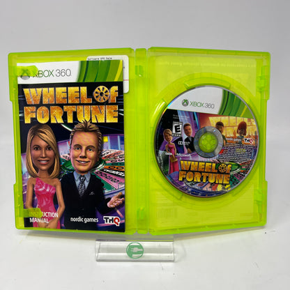 Lot of 4 Xbox 360 Games Soul Calibur IV Wheel of Fortune Kinect Sports