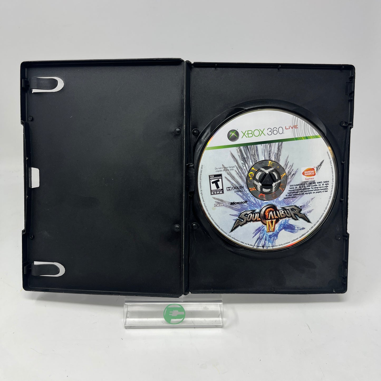 Lot of 4 Xbox 360 Games Soul Calibur IV Wheel of Fortune Kinect Sports