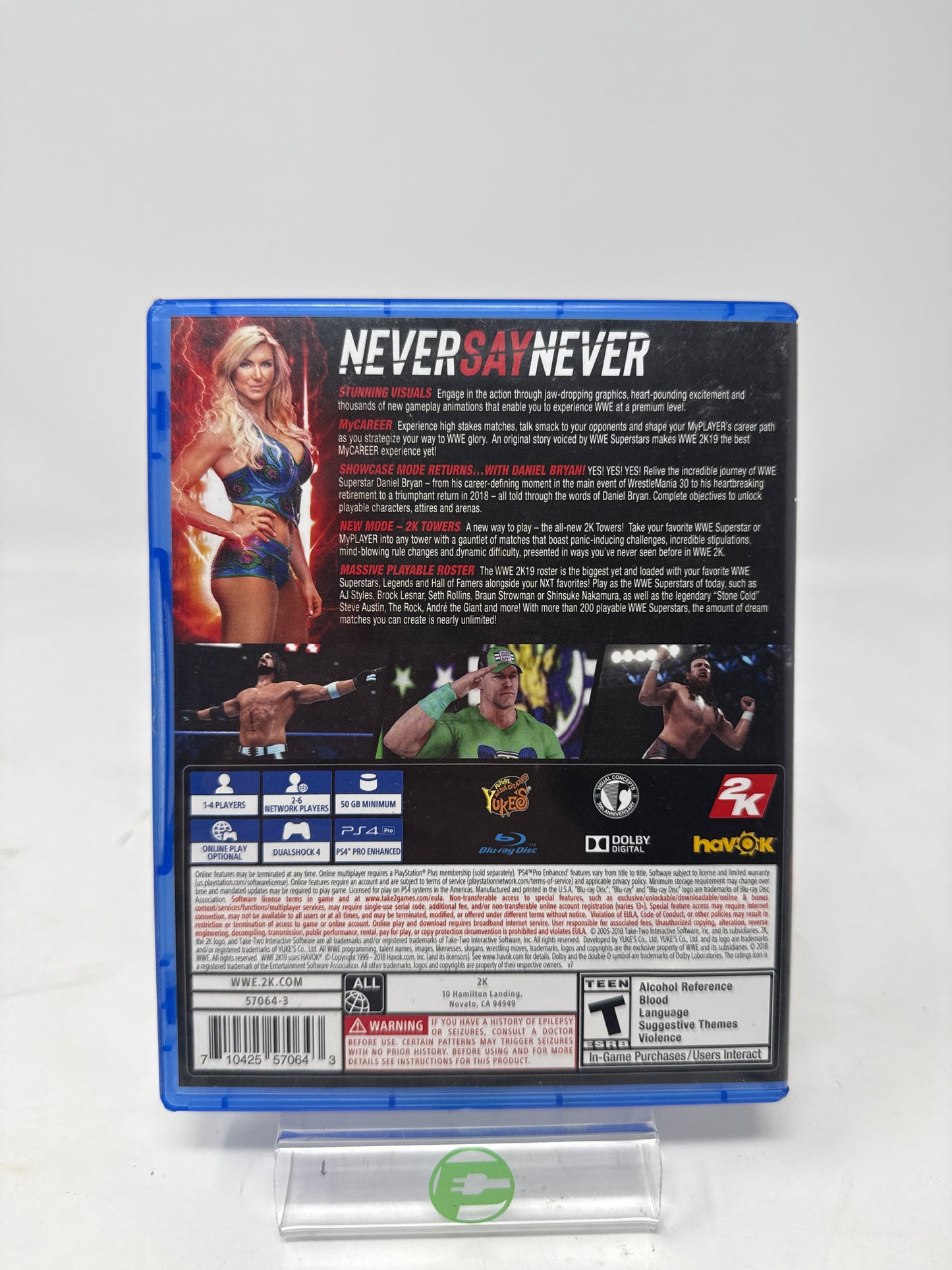 WWE 2K19 (Sony PlayStation 4 PS4, 2018)