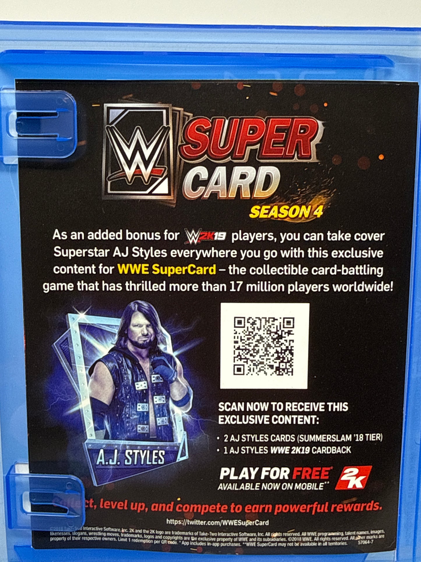 WWE 2K19 (Sony PlayStation 4 PS4, 2018)