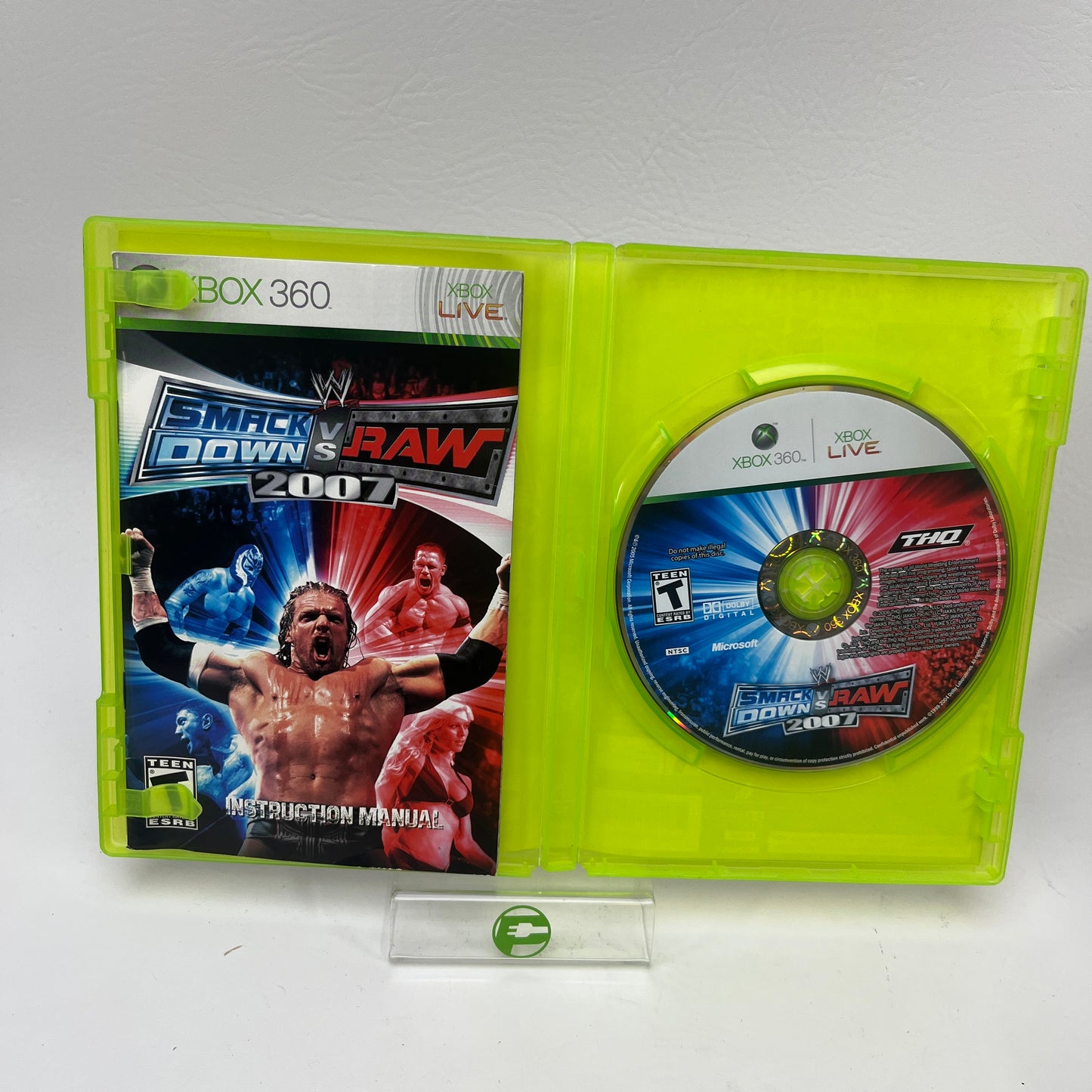 WWE Smackdown vs. Raw 2007 (Microsoft Xbox 360, 2006)