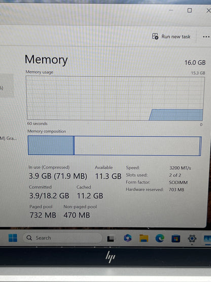 BIOS Locked/ HP EliteBook 845 G8 AMD Ryzen 5 pro 5650U  2.3GHz 16GB RAM 512GB