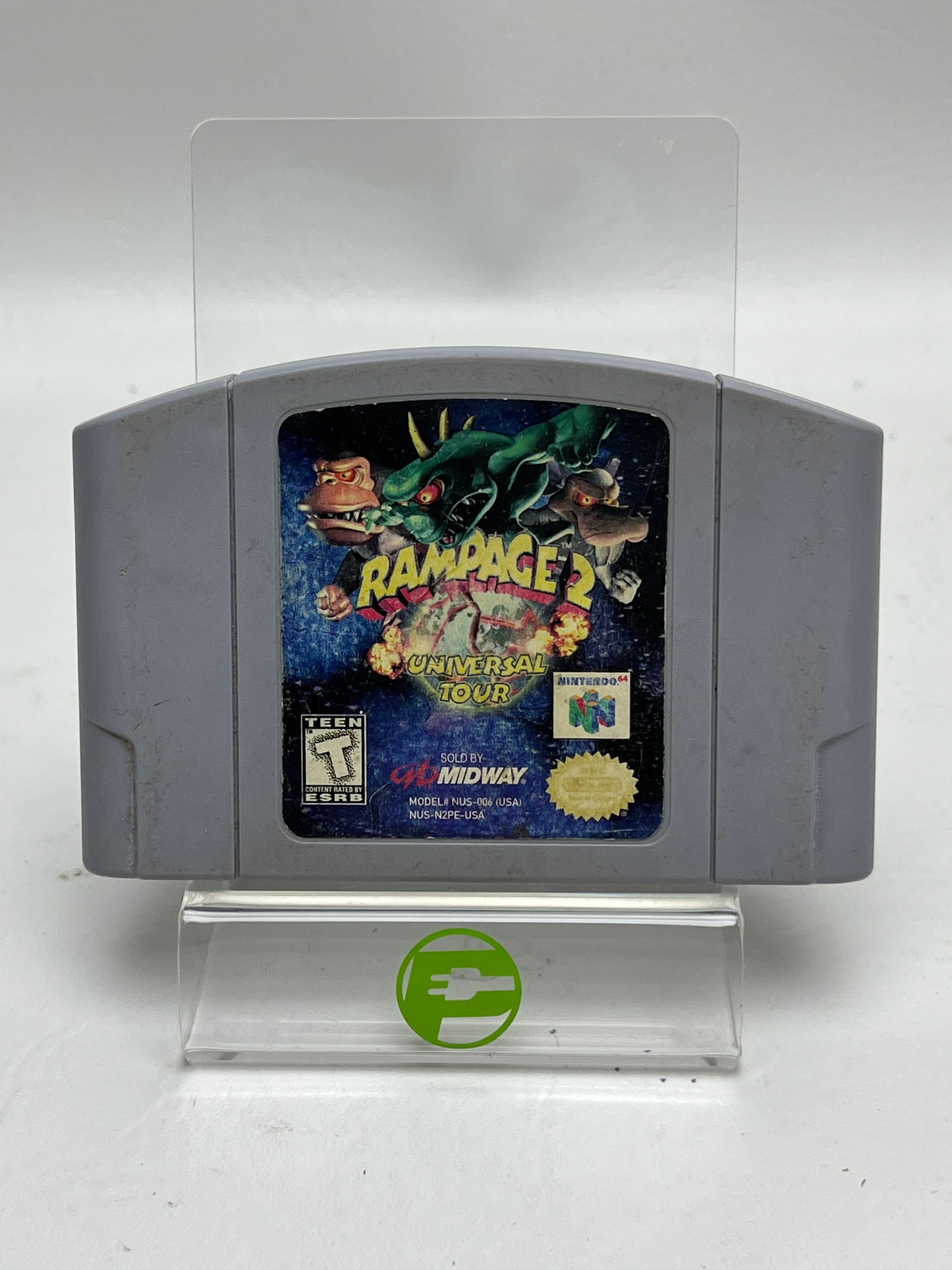 Rampage 2 Universal Tour (Nintendo 64 N64, 1999)