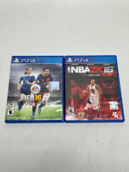 Lot of 2 Games Sony PlayStation 4 PS4