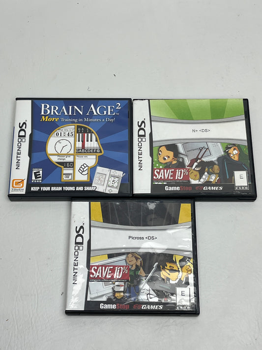 Lot of 3 Games Nintendo DS 