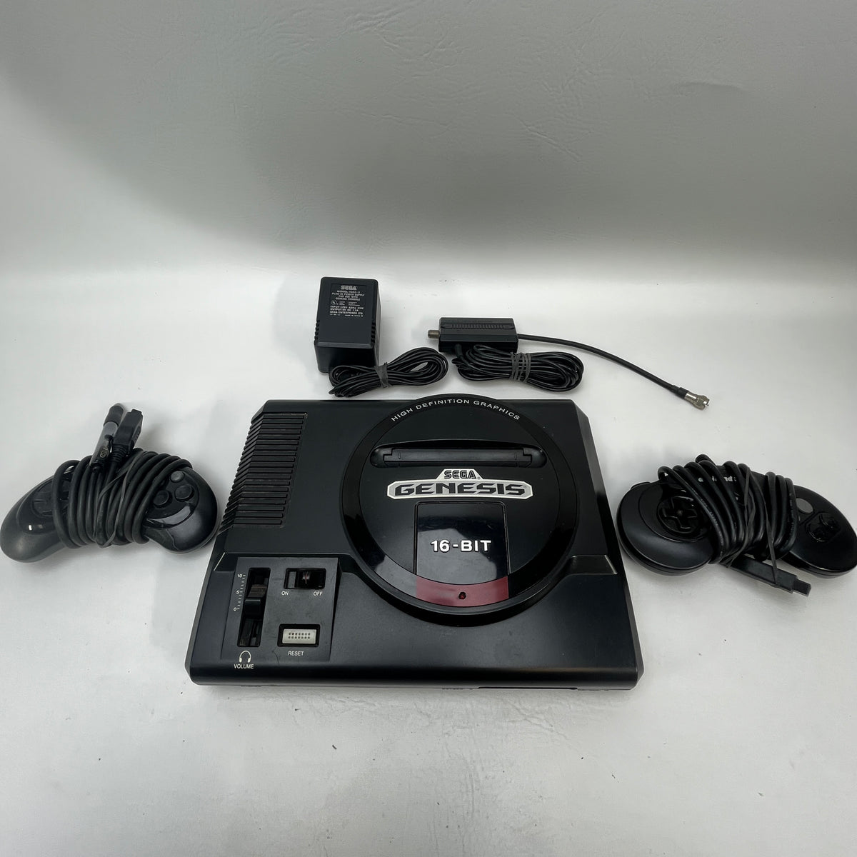 Sega Genesis 16-Bit Console Gaming System Black 1601