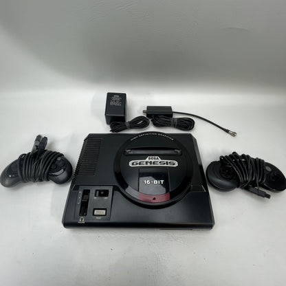 Sega Genesis 16-Bit Console Gaming System Black 1601