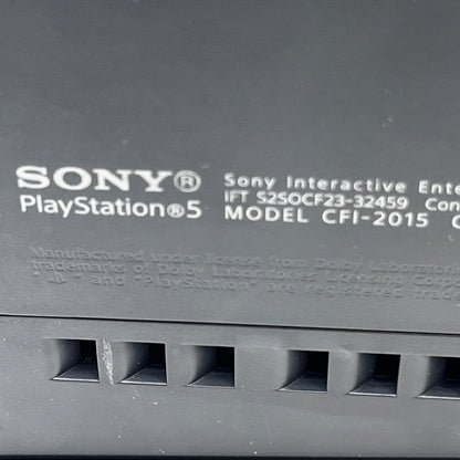 Sony PlayStation 5 Slim Digital PS5 825GB Black Console Gaming System CFI-2015