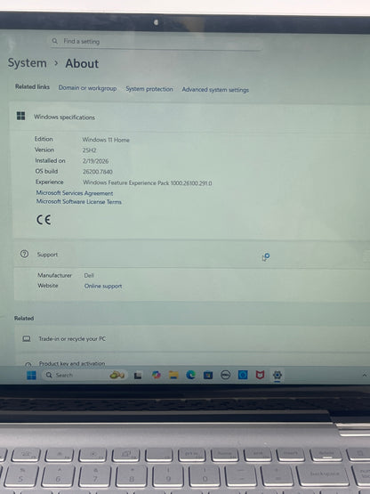 Dell Inspiron 7506 2-IN-1 15.6" i5-1155G7 2.4GHz 8GB RAM 256GB SSD