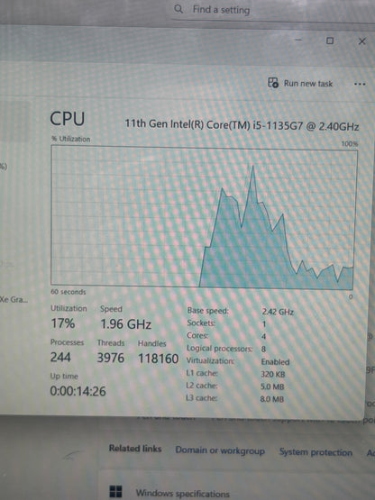 Dell Inspiron 7506 2-IN-1 15.6" i5-1155G7 2.4GHz 8GB RAM 256GB SSD