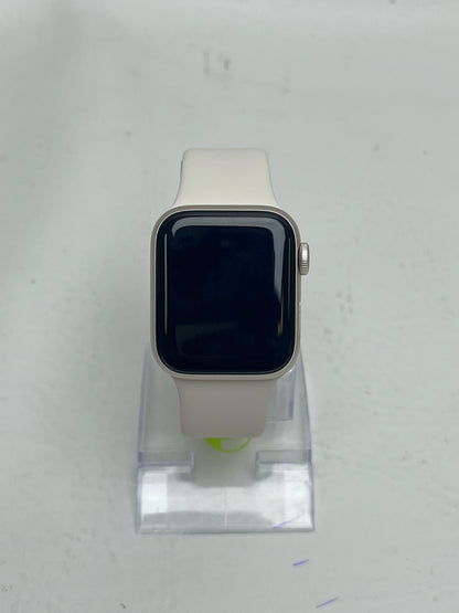 GPS Only Apple Watch SE 3 40MM Starlight Aluminum Starlight Sport Band MEH54LW/A