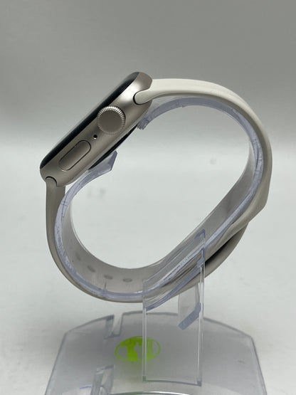 GPS Only Apple Watch SE 3 40MM Starlight Aluminum Starlight Sport Band MEH54LW/A