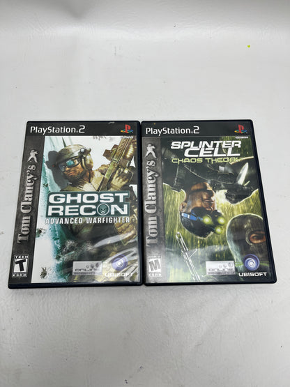 Lot of 2 Games Sony PlayStation 2 PS2 