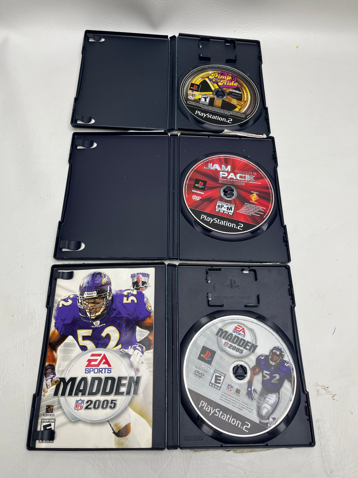 Lot of 3 Games Sony PlayStation 2 PS2 