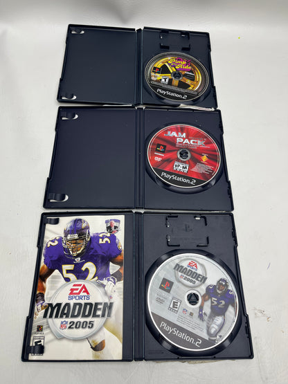Lot of 3 Games Sony PlayStation 2 PS2 