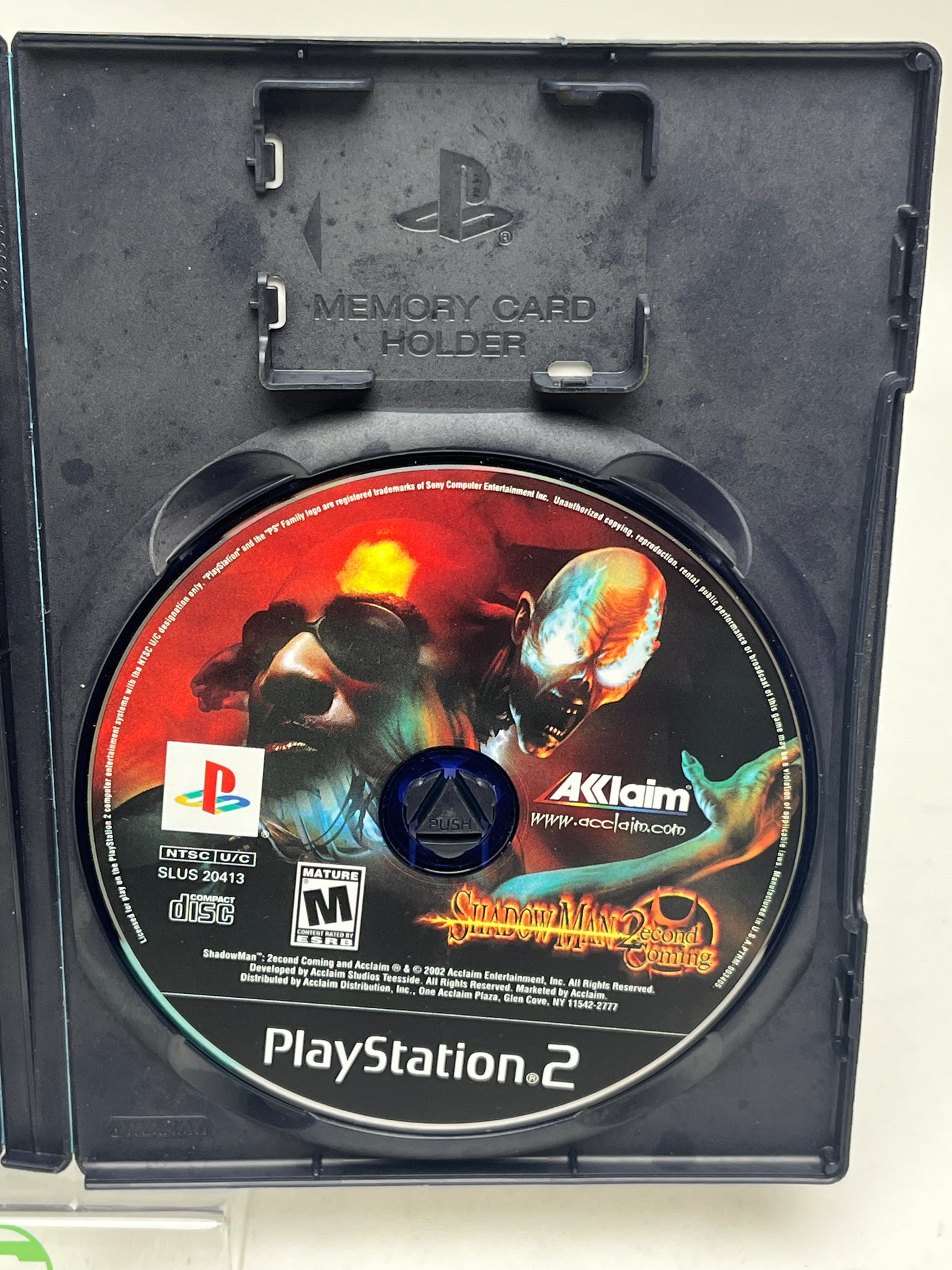 Shadow Man Second Coming (Sony PlayStation 2 PS2, 2002)