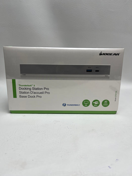 New Iogear Thunderbolt 3 Docking Station GTD735