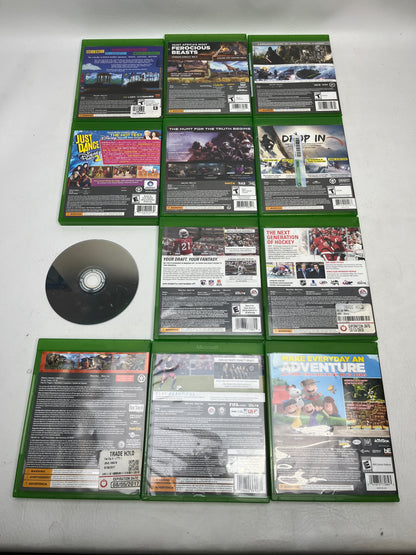 Lot of 12 Games Microsoft Xbox One 