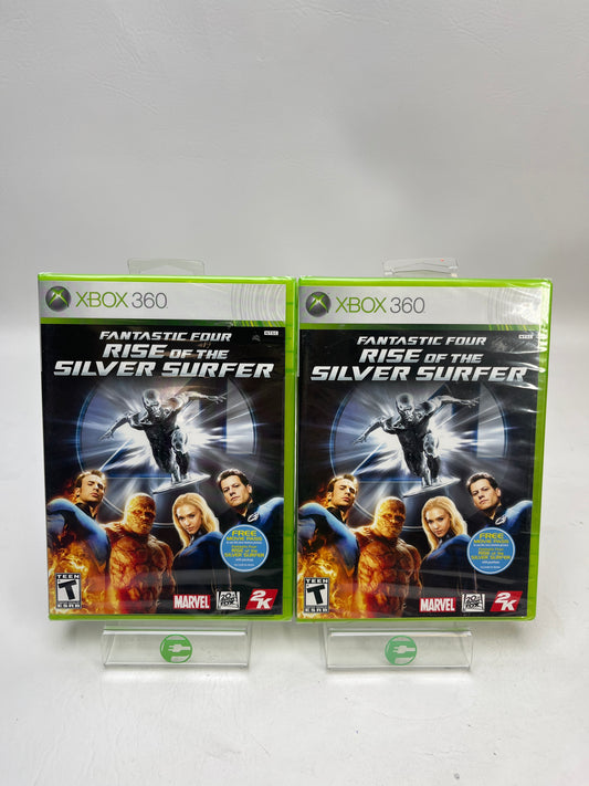 New Lot Games of 2 Microsoft Fantastic Four: Rise of the Silver Surfer