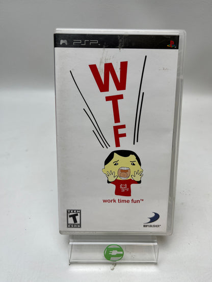 WTF Work Time Fun (Sony PlayStation Portable PSP, 2006)