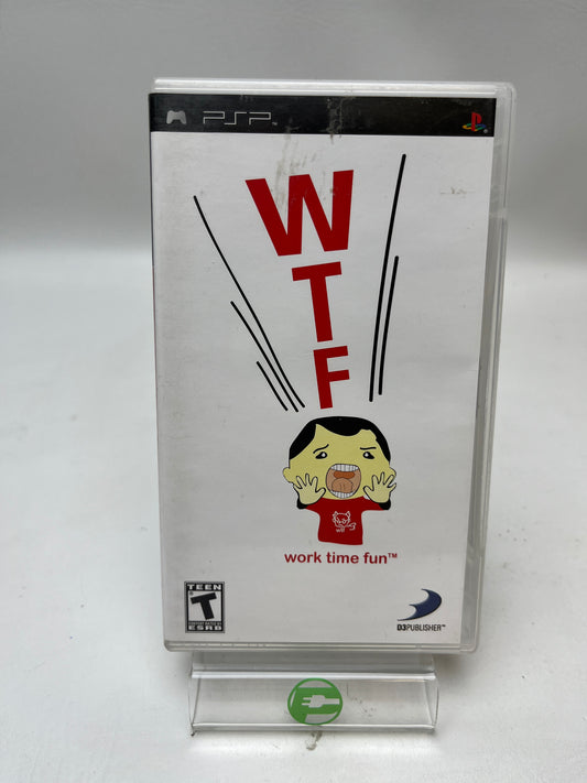 WTF Work Time Fun (Sony PlayStation Portable PSP, 2006)