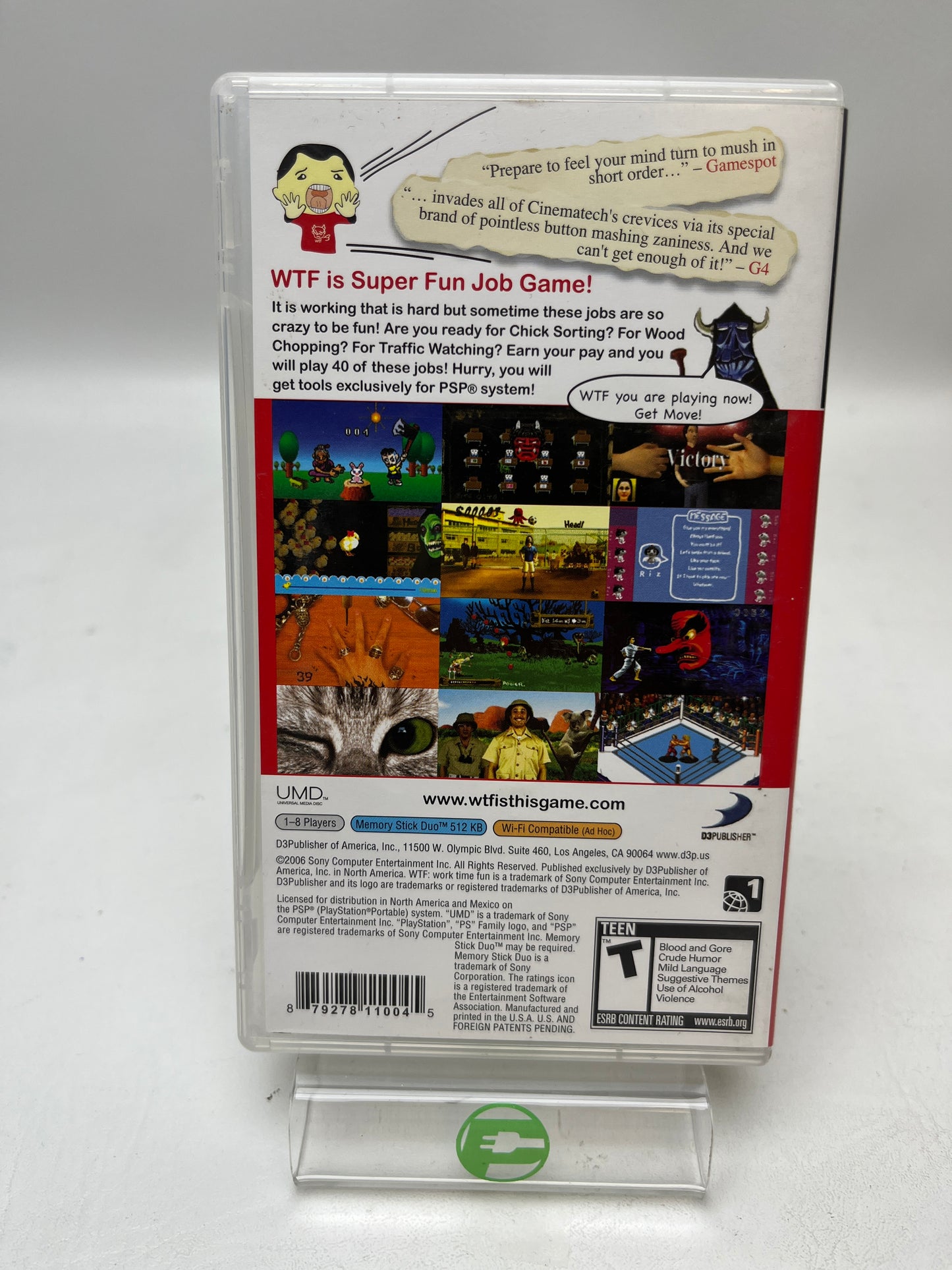 WTF Work Time Fun (Sony PlayStation Portable PSP, 2006)