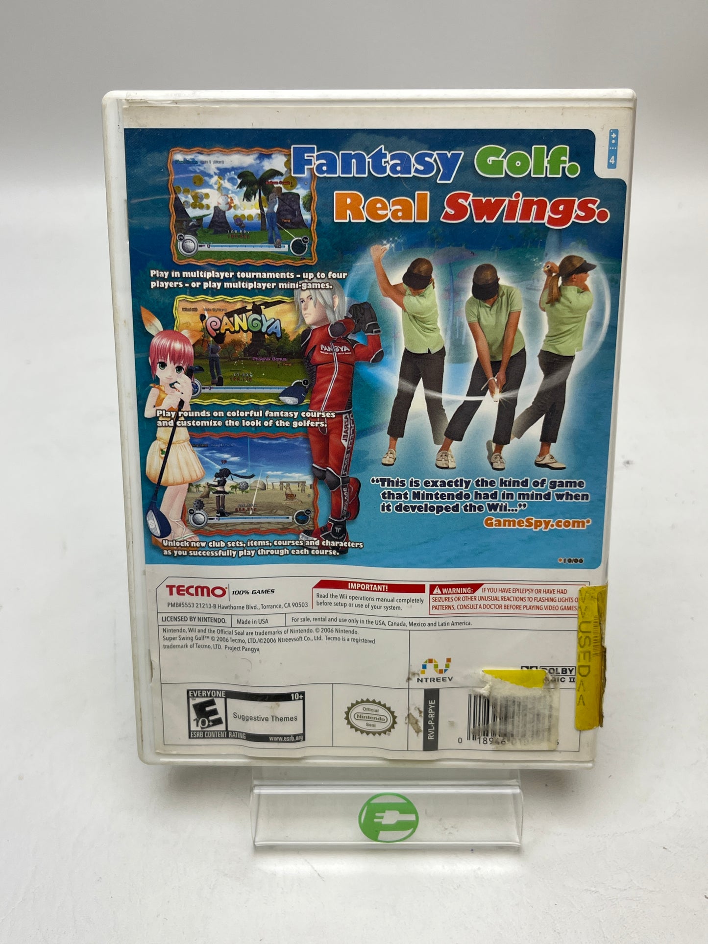 Lot of 4 Games Nintendo Wii 