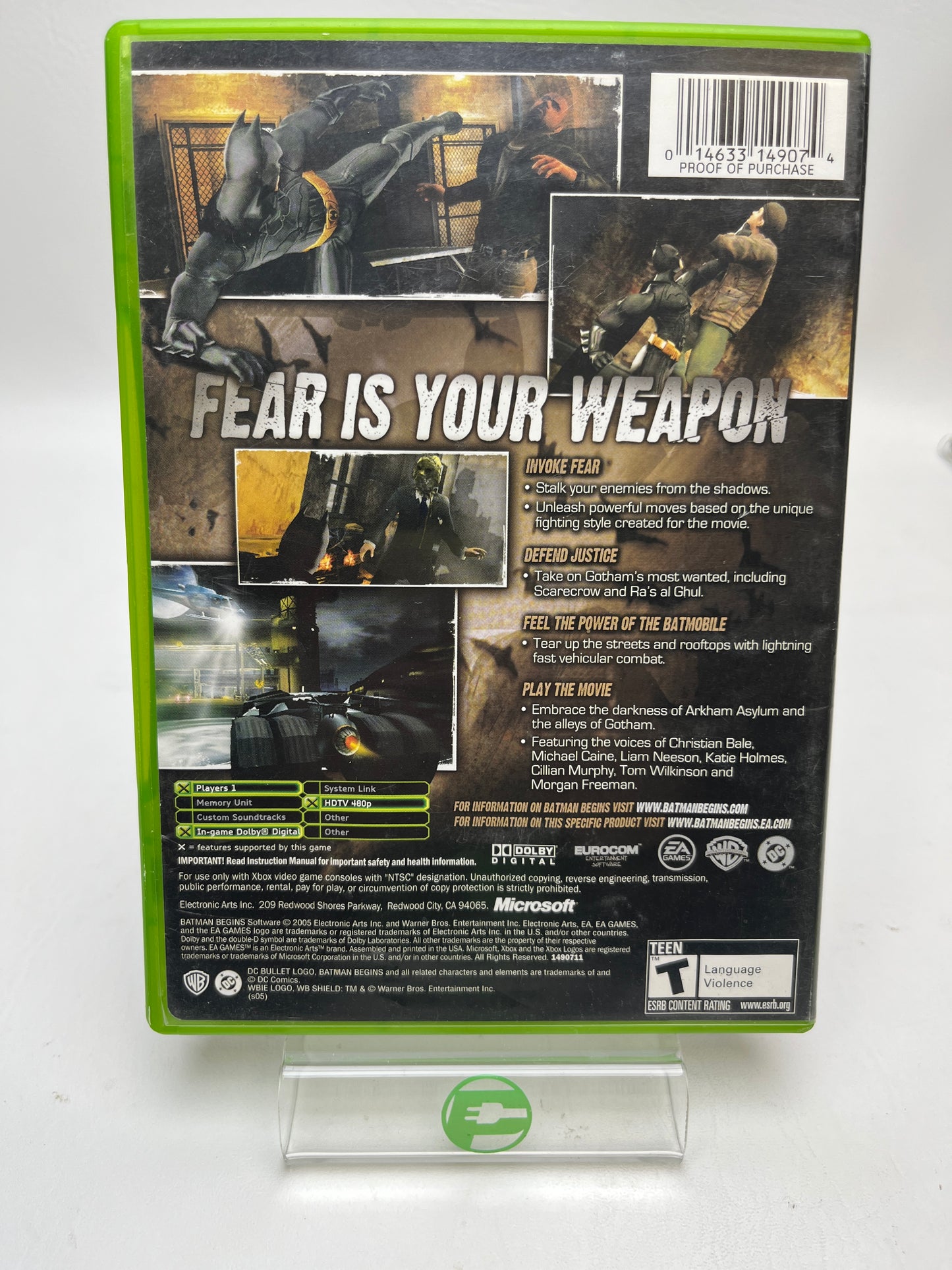 Batman Begins (Microsoft Xbox, 2005)