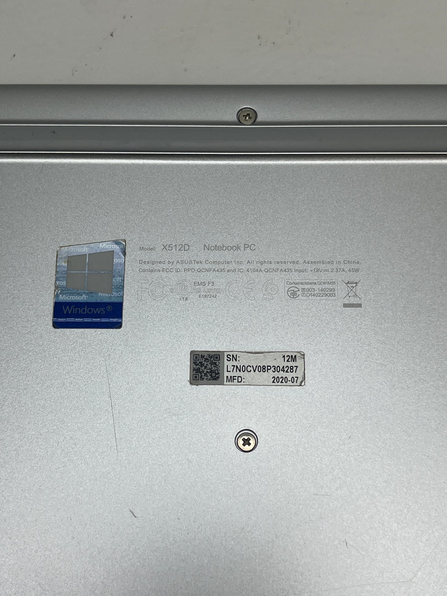 Asus Vivobook 15 X512D 15.6" AMD Ryzen 5 3500U 2.1GHz 6GB RAM 500GB SSD AMD Radeon (TM) Vega 8