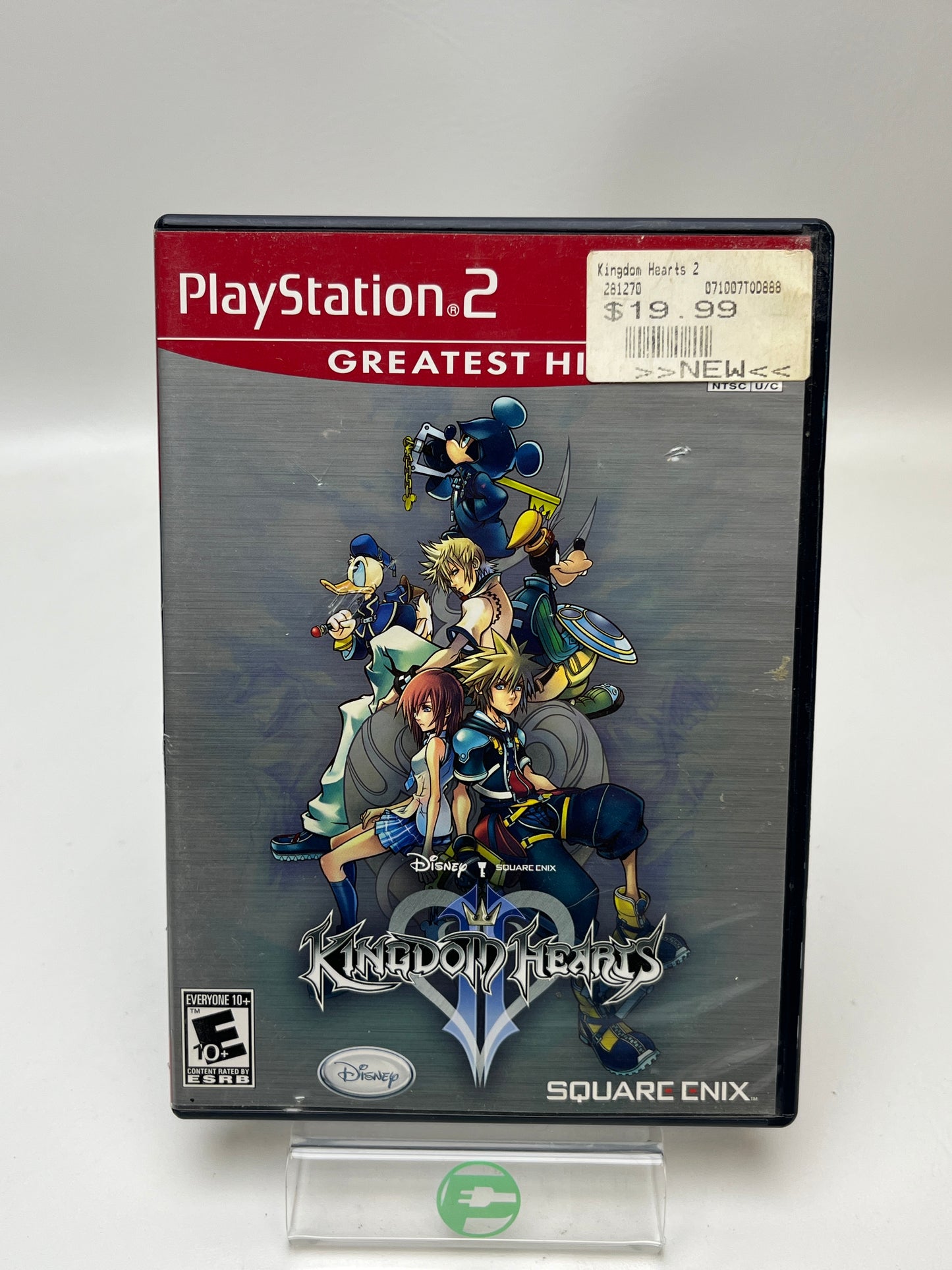 Lot of 2 Games Sony PlayStation 2 PS2 Kingdom Hearts & Kingdom Hearts 2