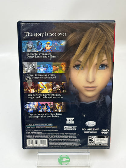 Lot of 2 Games Sony PlayStation 2 PS2 Kingdom Hearts & Kingdom Hearts 2