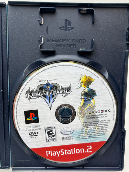 Lot of 2 Games Sony PlayStation 2 PS2 Kingdom Hearts & Kingdom Hearts 2