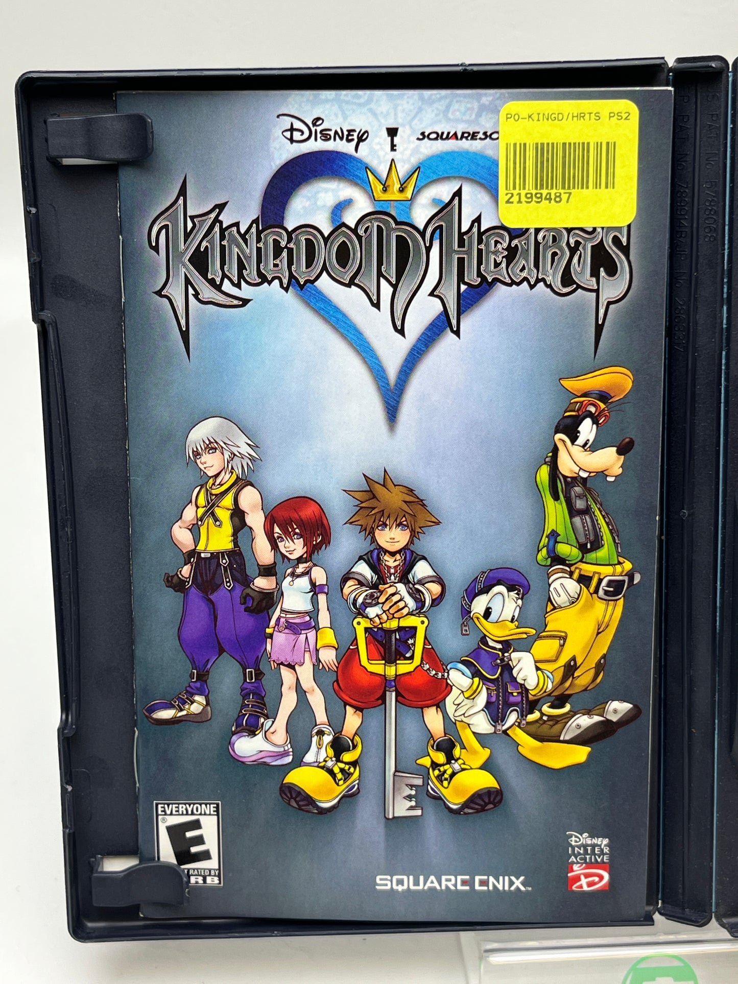 Lot of 2 Games Sony PlayStation 2 PS2 Kingdom Hearts & Kingdom Hearts 2