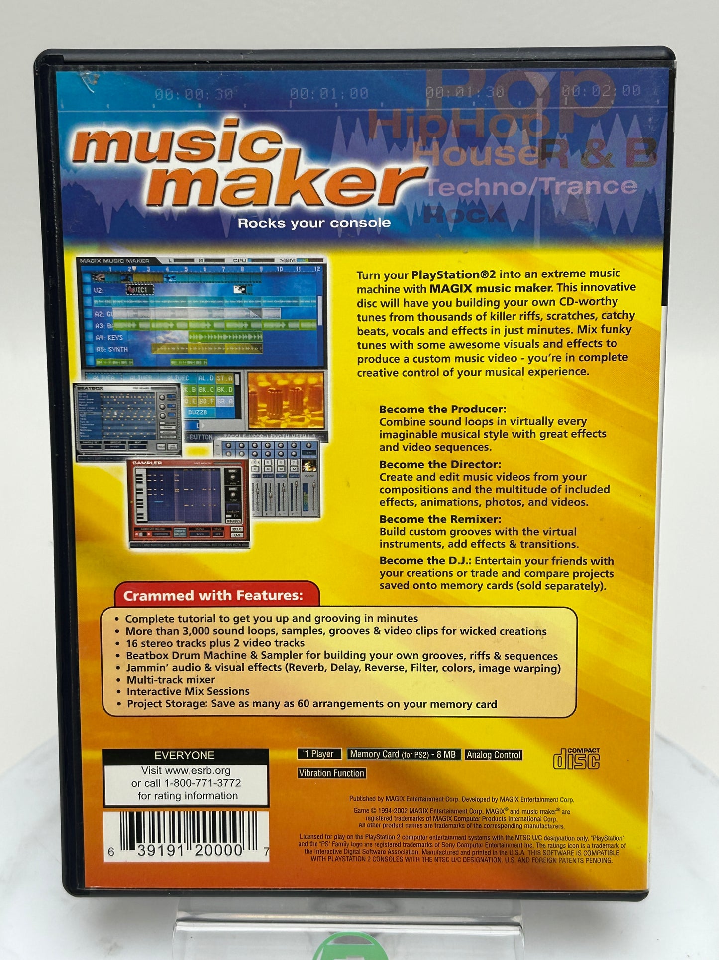 Lot of 5 Sony PlayStation 2 PS2 Games