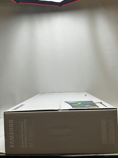 New Samsung 27" Essential S3 S36GD Curved Monitor Full HD 100Hz HDMI VA Panel