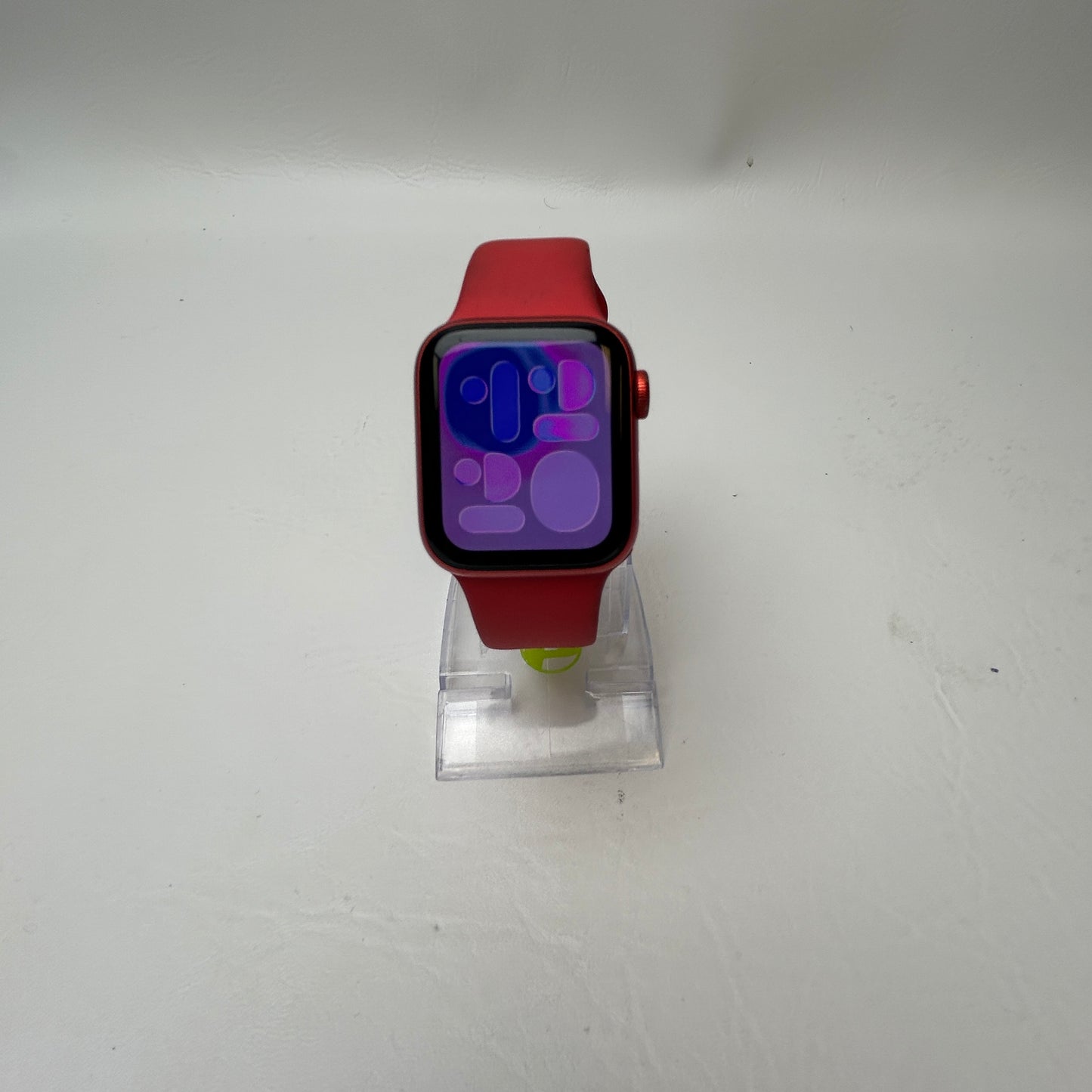GPS Only Apple Watch Series 6 40MM Red Aluminum Red Sport Band M00A3LL/A