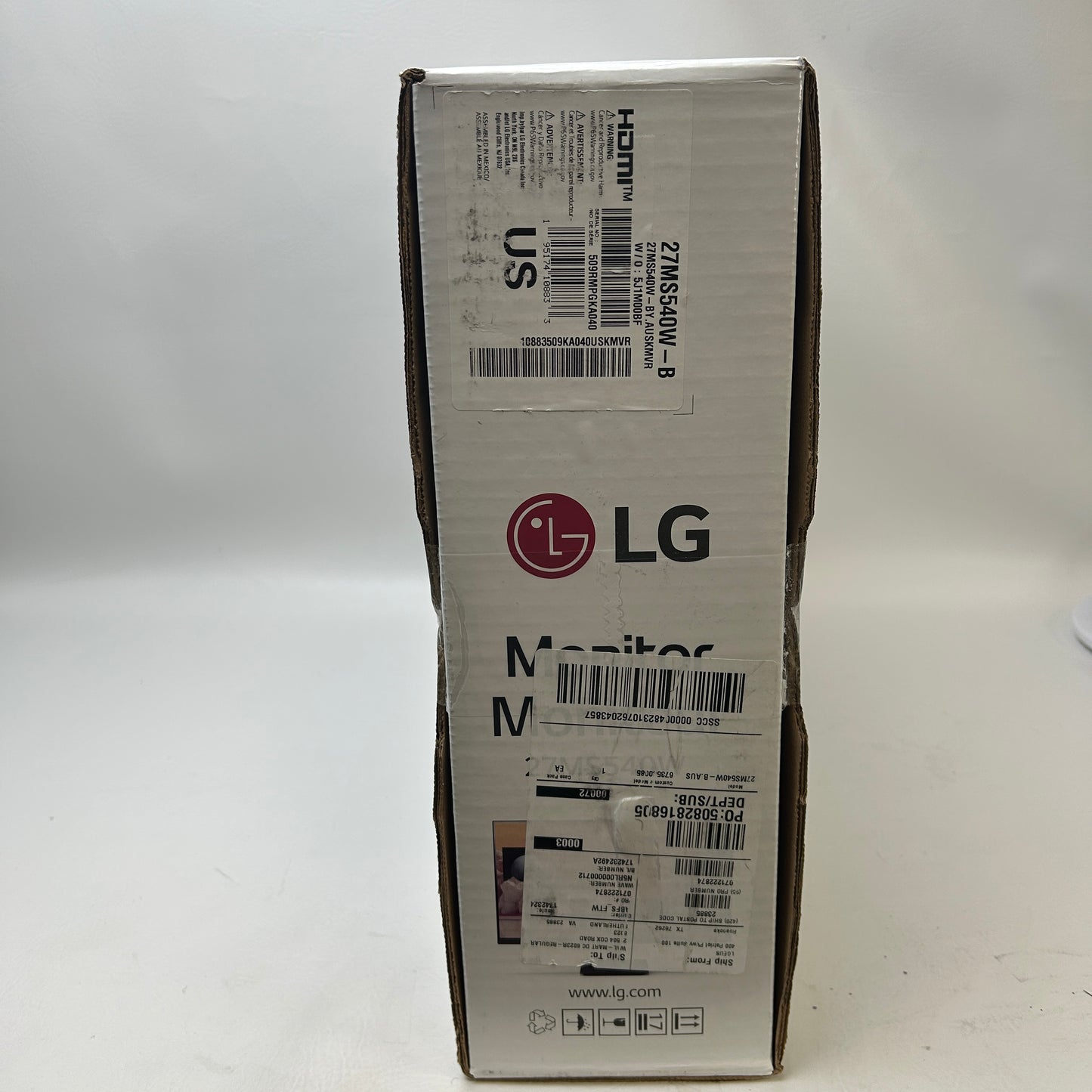 LG 27" 27MS540W IPS 100Hz LED‑Backlit LCD Computer Monitor