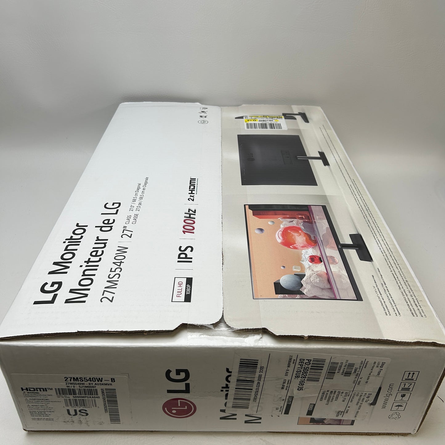 LG 27" 27MS540W IPS 100Hz LED‑Backlit LCD Computer Monitor