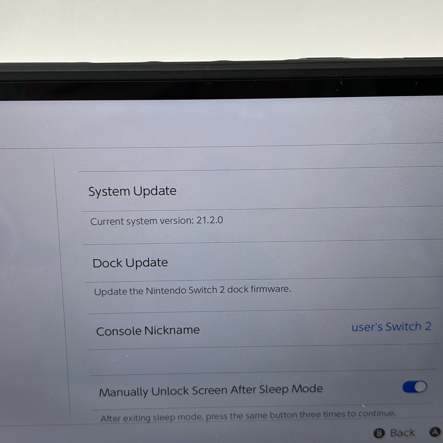 Nintendo Switch 2 Video Game Console BEE‑001 Black