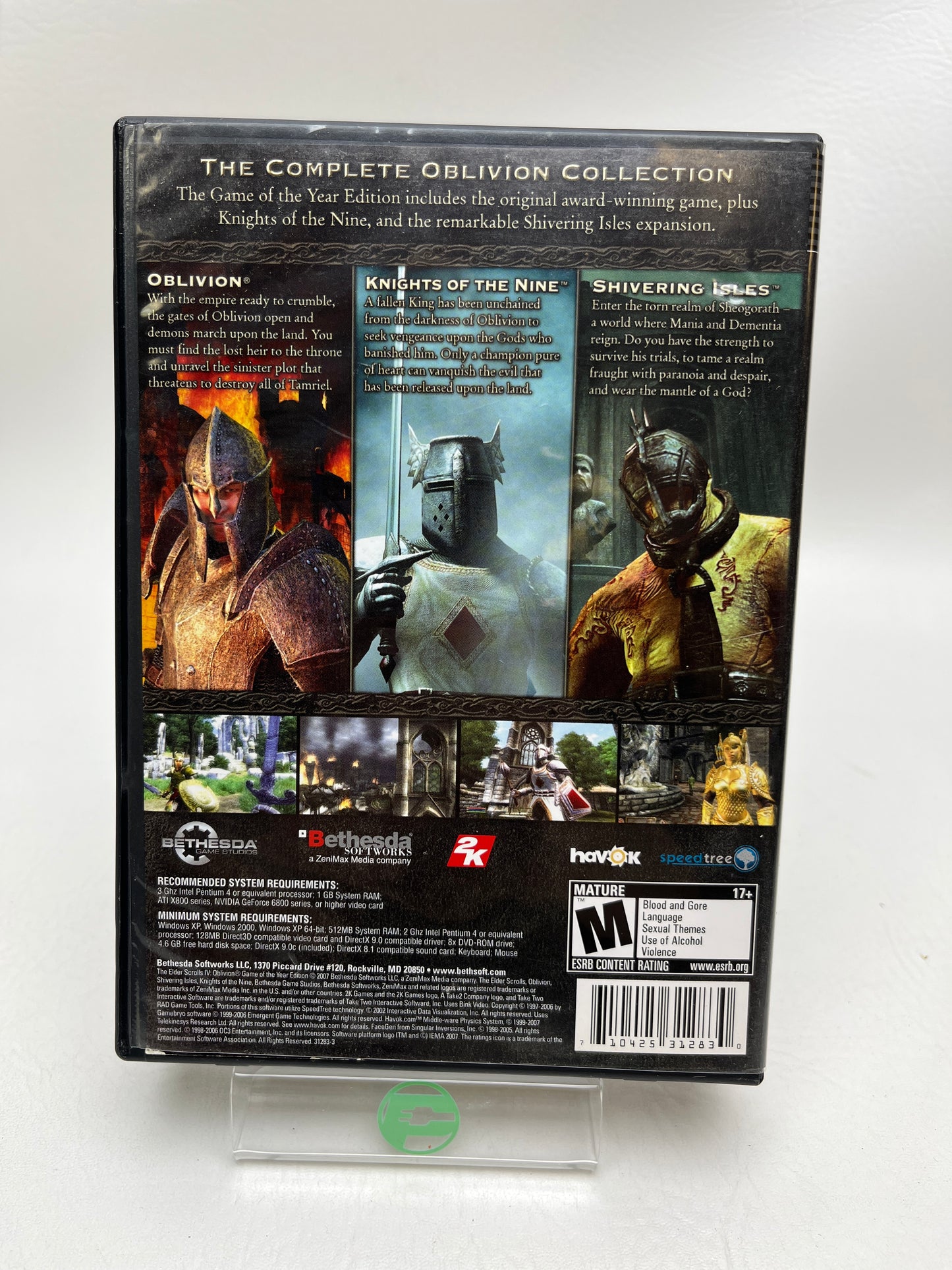 Elder Scrolls IV: Oblivion [Game of the Year Edition] (PC, 2000)
